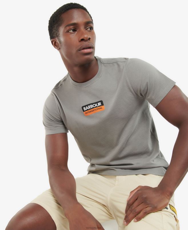 Barbour رجال تي شيرت بينيت H2VVL924 ملابس مسحوق أزرق