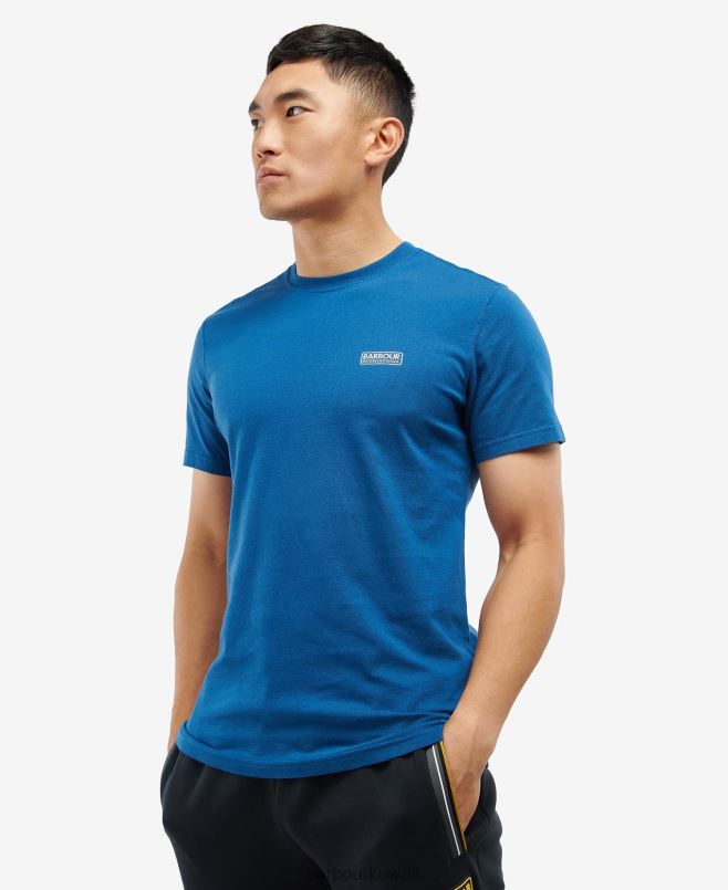 Barbour رجال تي شيرت بشعار صغير H2VVL975 ملابس كومبو الخضراء