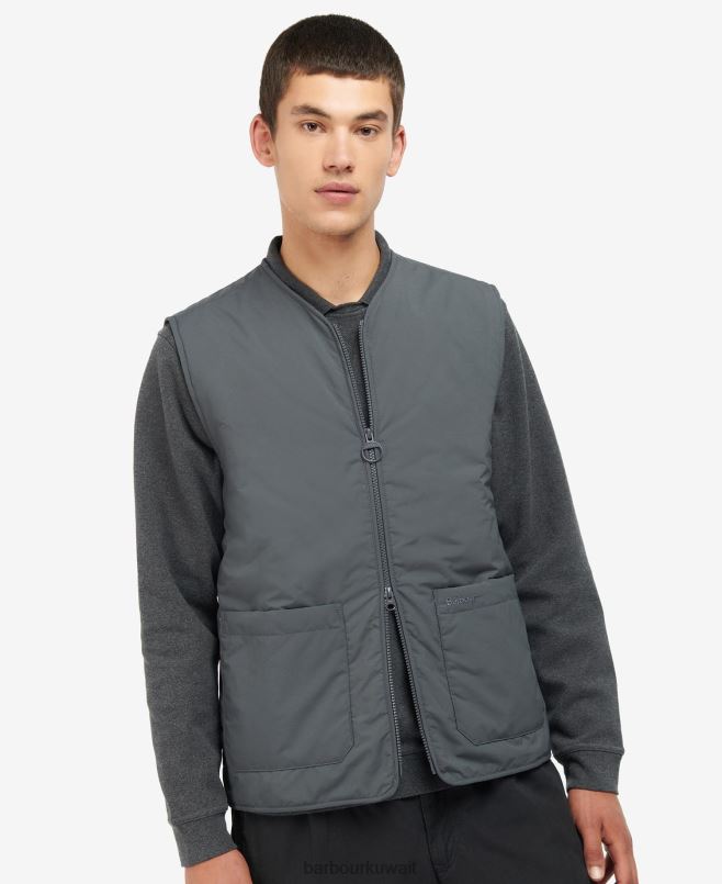 Barbour رجال جيليه مبطن Harpen H2VVL262 ملابس روسيت