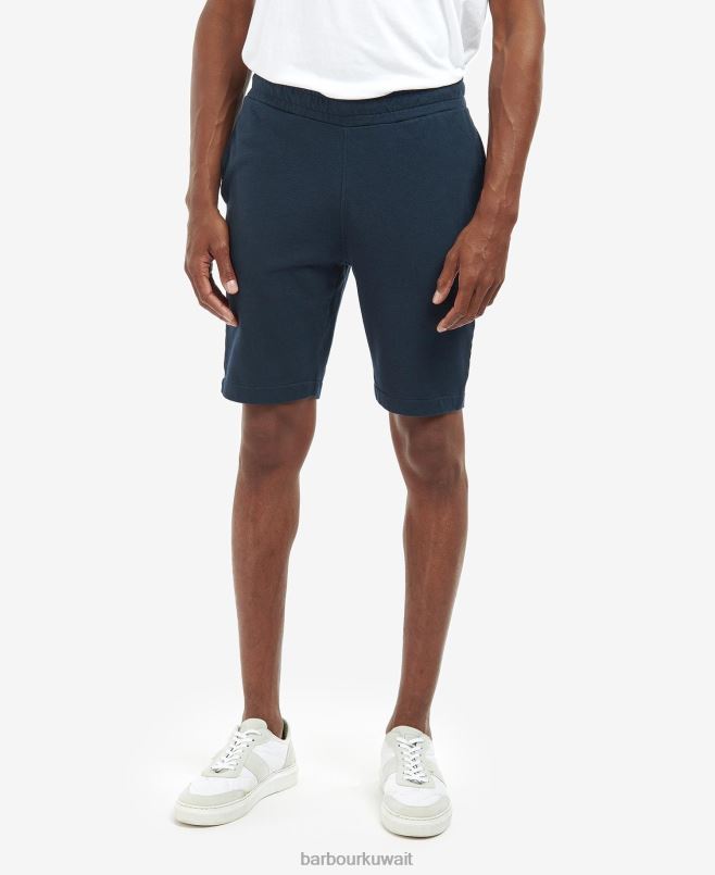 Barbour رجال شورت عرق Newnham H2VVL1229 ملابس المارل الرمادي