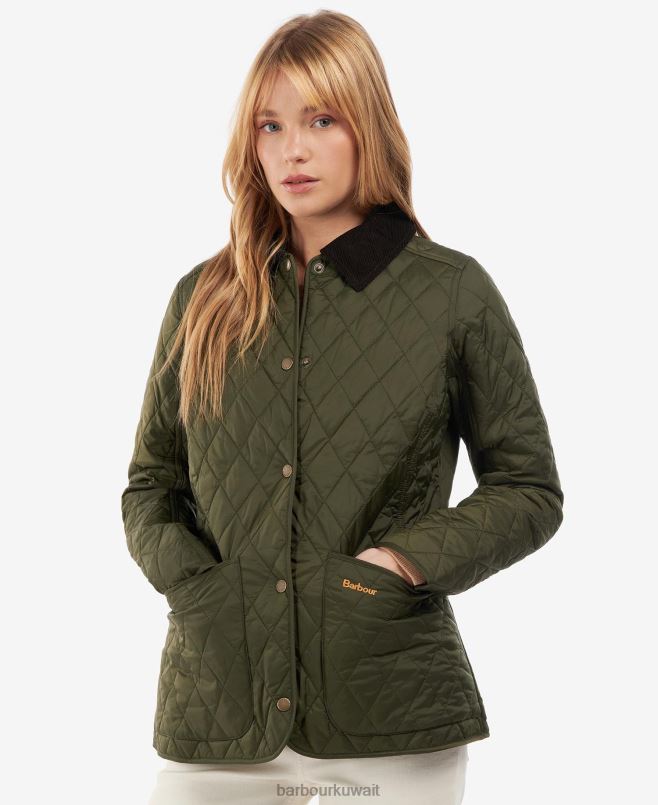 Barbour نحيف جاكيت مبطن annandale H2VVL1508 ملابس أسود