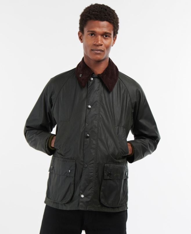Barbour رجال سترة شمع bedale H2VVL6 ملابس نباح