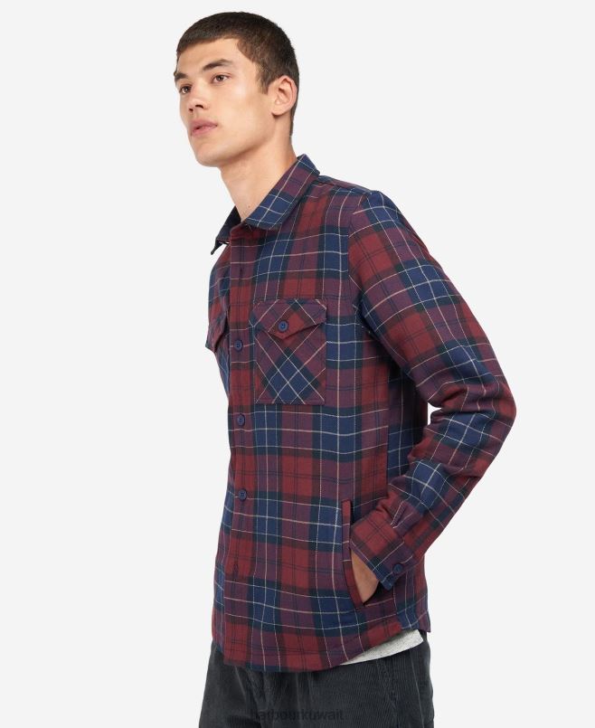 Barbour رجال cannich overhirt H2VVL472 ملابس الترتان الكلاسيكي