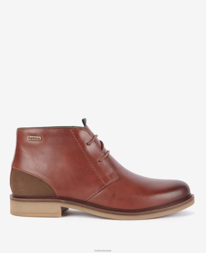 Barbour رجال أحمر chukka الأحذية H2VVL1273 الأحذية جوز