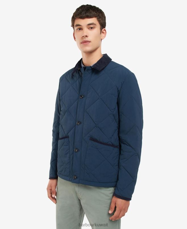 Barbour رجال جاكيت مبطن colindale H2VVL138 ملابس الكلاسيكية البحرية