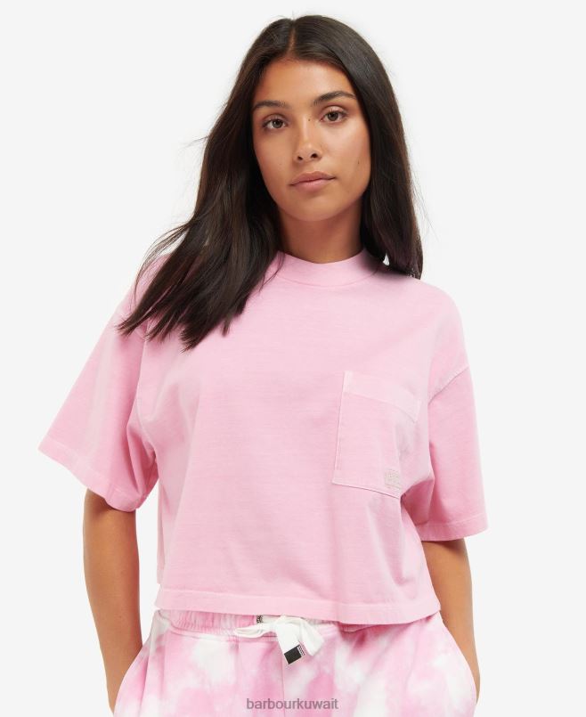 Barbour نحيف أعلى galica H2VVL1730 ملابس سحق الوردي