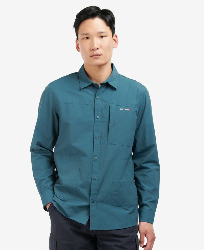 Barbour رجال jonah سترة H2VVL517 ملابس رمادي فاتح