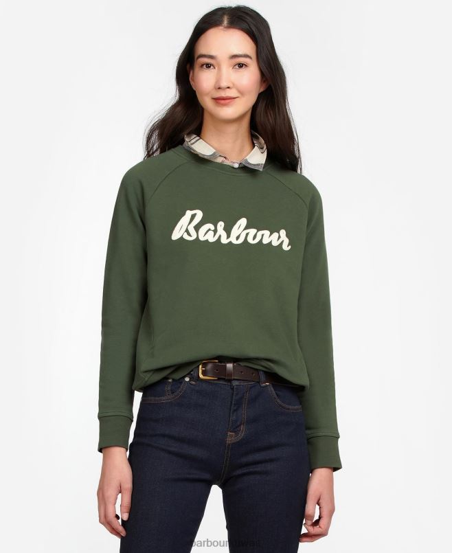 Barbour نحيف قميص من النوع الثقيل otterburn H2VVL2027 ملابس زيتون