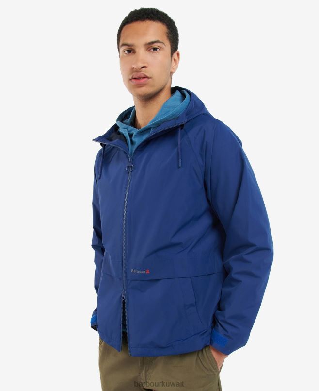 Barbour رجال سترة ماء pockle H2VVL180 ملابس حبر أزرق