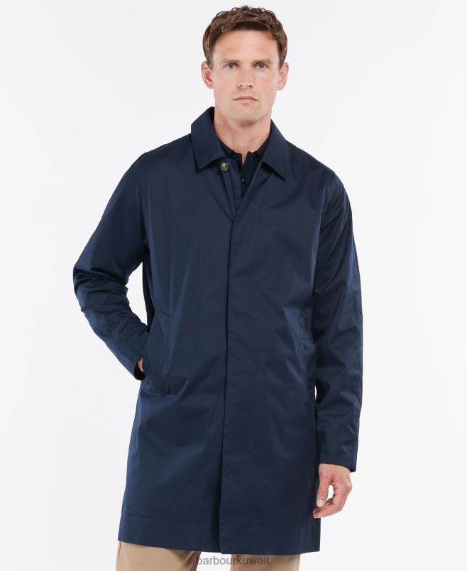 Barbour رجال جاكيت ماك خفيف الوزن من rokig H2VVL186 ملابس فستان اسود