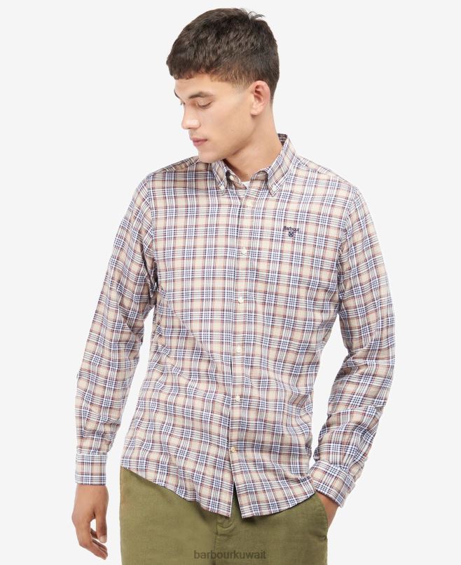 Barbour رجال قميص مفصل spillman H2VVL450 ملابس حجر